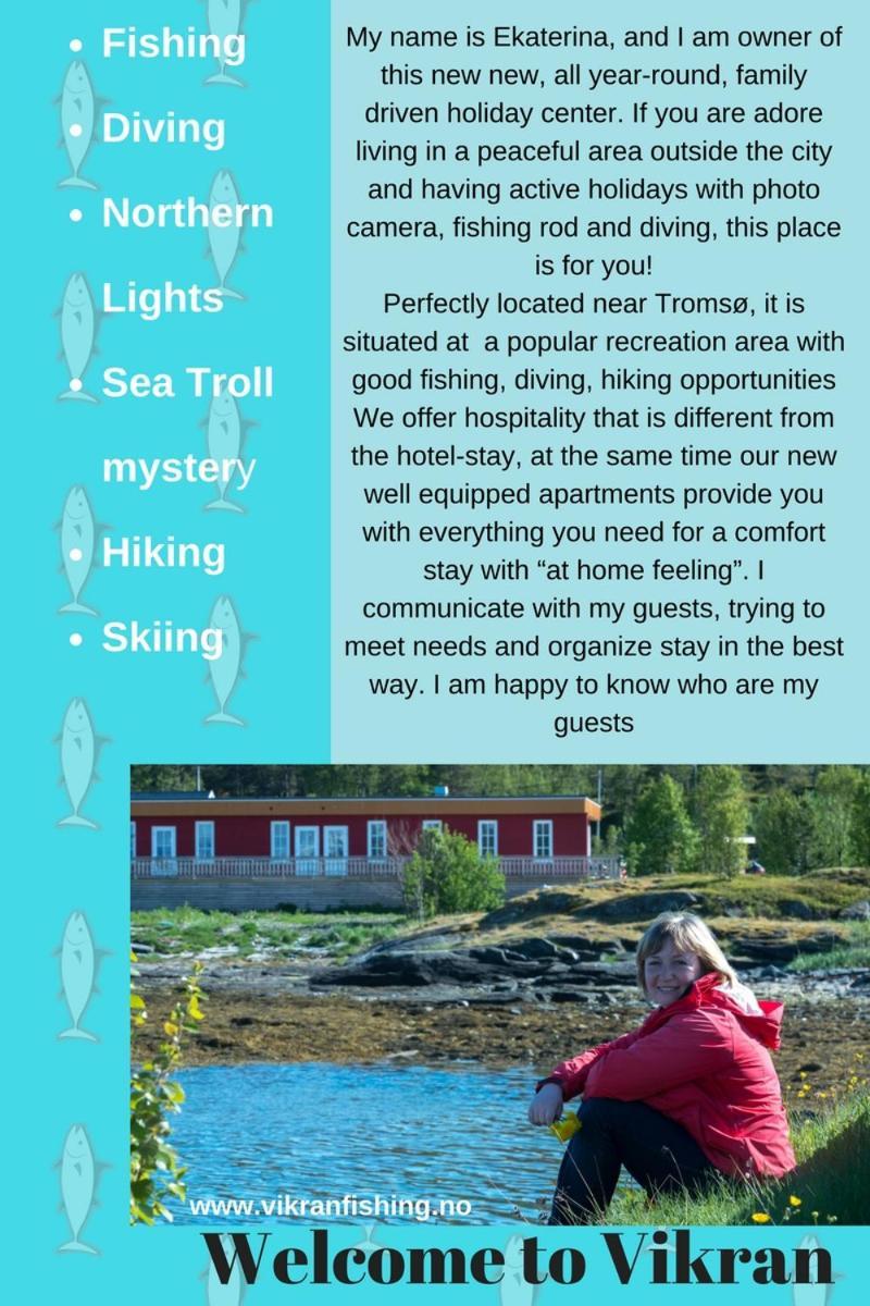 Vikran Vacation: Sea Fishing And Northern Lights Kamer foto