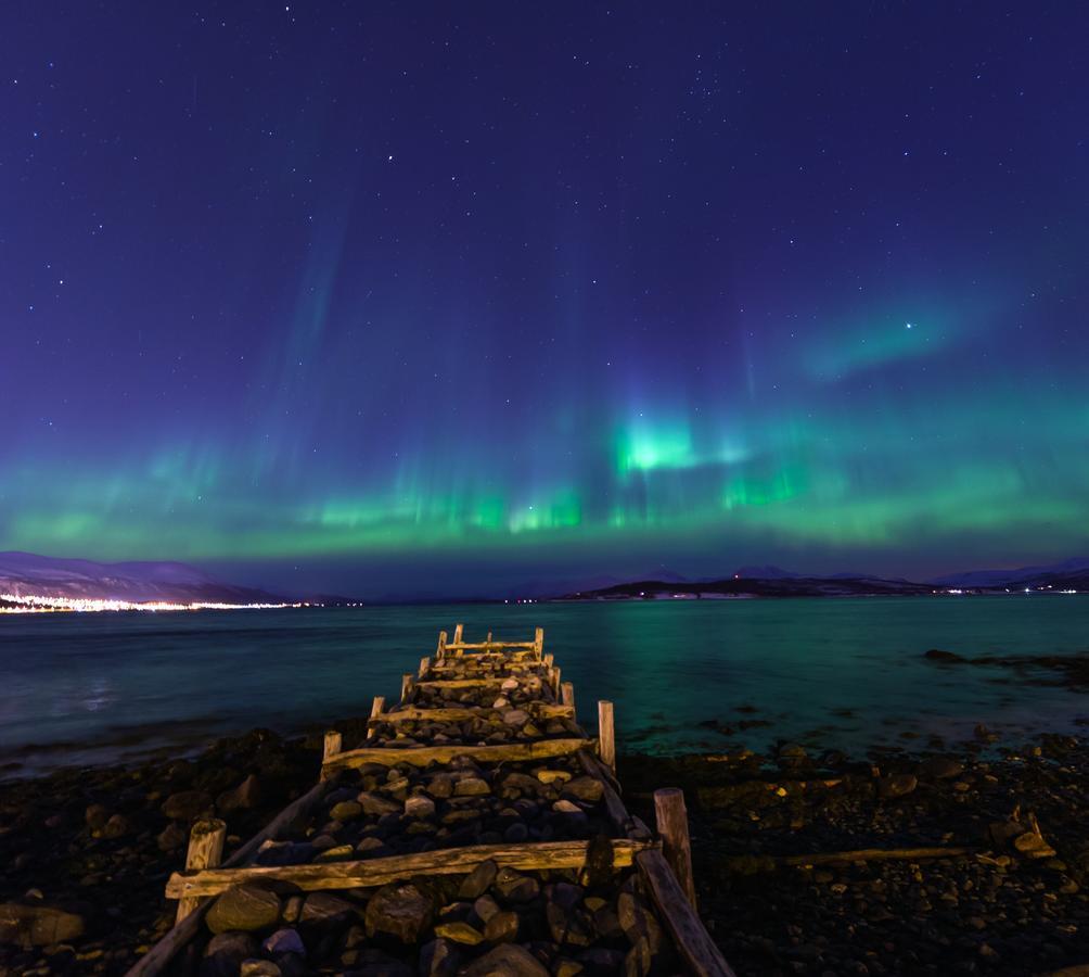 Vikran Vacation: Sea Fishing And Northern Lights Buitenkant foto